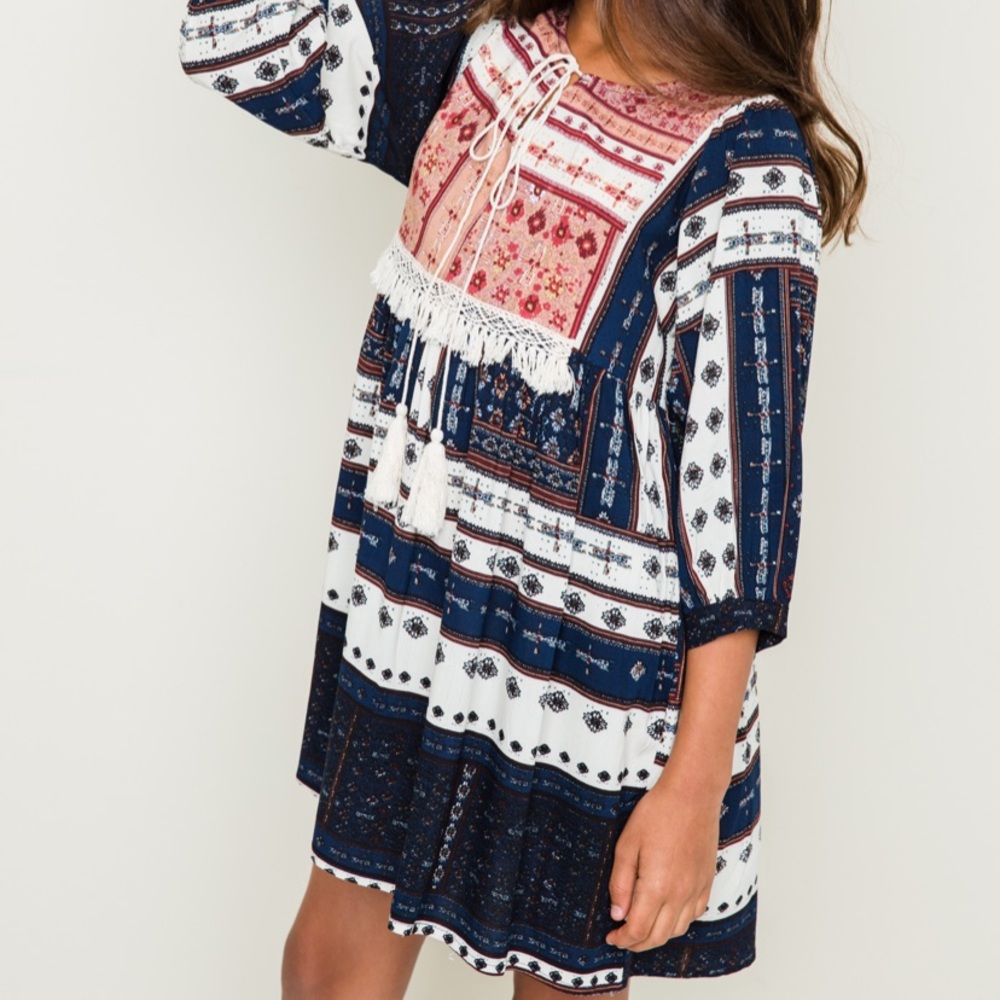 Hayden Los Angeles boho tunic top